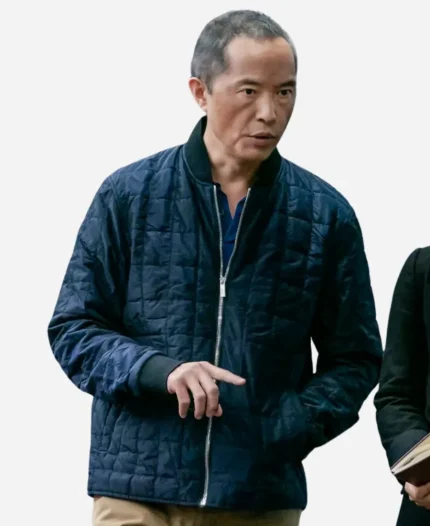 Industry Ken Leung Quilted Bomber Jacket