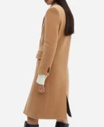 Ingrid Oliver Run Away 2026 Yvonne Previdi Brown Wool Coat