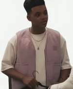 Jabari Banks Purple Vest