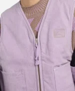 Jabari Banks TV Series Bel-Air S03 Will Smith Purple Vest