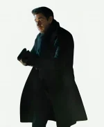 Jack Ryan Tom Clancy’s Jack Ryan S04 John Krasinski Black Wool Coat