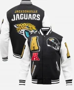 Jacksonville Jaguars Mashup Rib Varsity Jacket