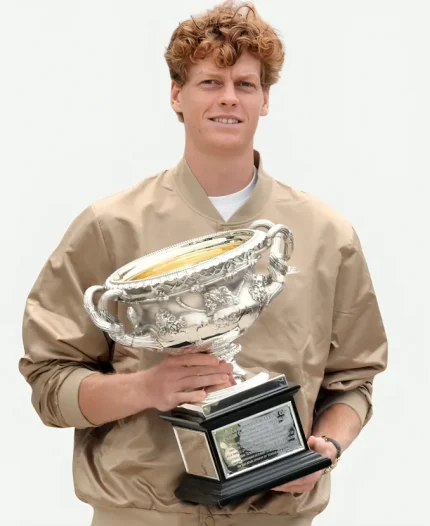 Jannik Sinner Australian Open tennis Tournament Jacket