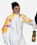 Jasmine Paolini White Jacket