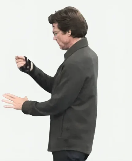 Jason Bateman Tv Series DTF St. Louis 2026 Clark Green Wool Jacket