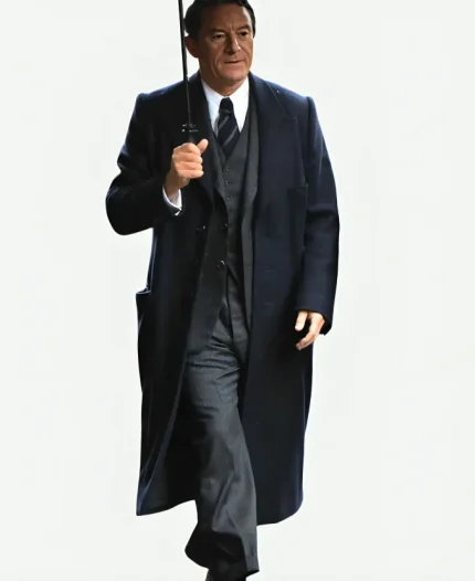 Jason Isaacs Archie Blue Coat