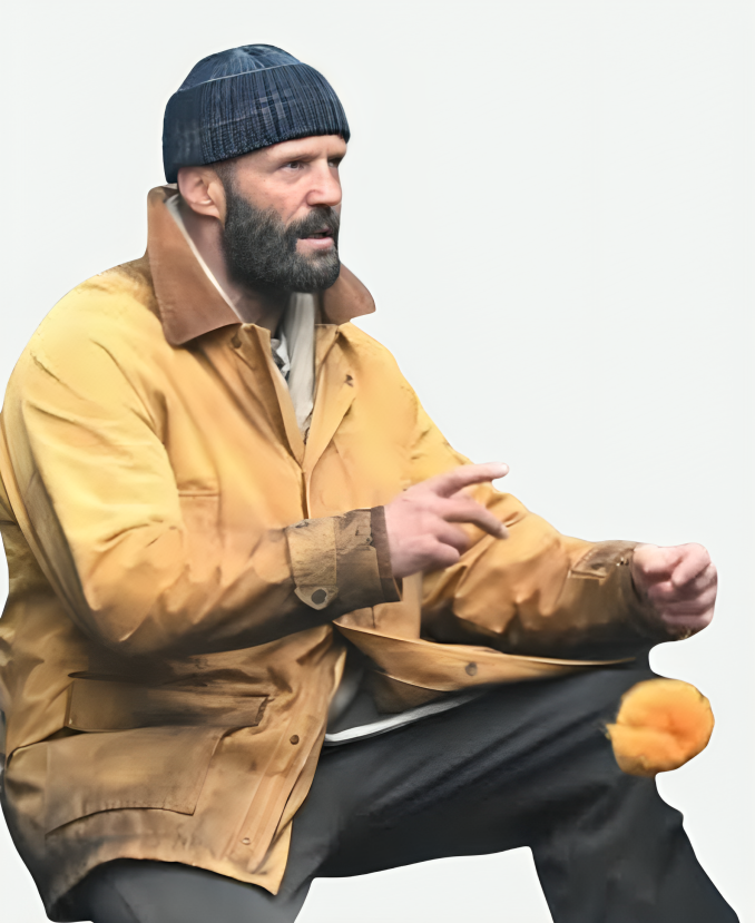 Jason Statham The Beekeeper 2 Yellow Cotton Jacket - Jacket Era Jason Statham The Beekeeper 2 Yellow Cotton Jacket - Jacket Era