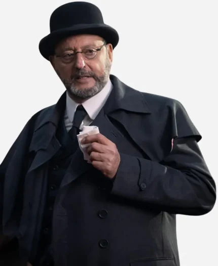 Jean Reno Private Affair Black Coat