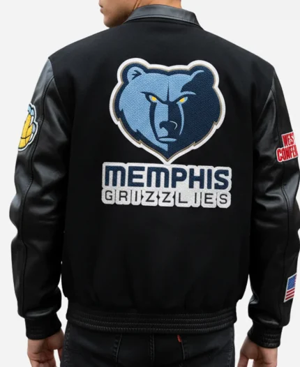 Jeff Hamilton Memphis Grizzlies Black Jacket