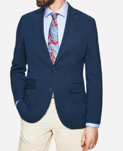 Jeffrey Wright American Fiction Blazer - Blue