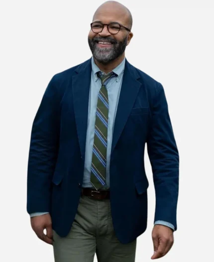 Jeffrey Wright American Fiction Blue Blazer