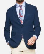 Jeffrey Wright Ellison American Fiction Thelonious ‘Monk’ Blue Blazer