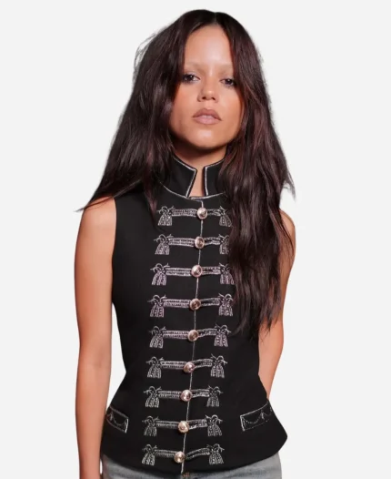 Jenna Ortega Dior SS26 Fashion Show Vest
