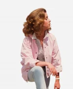Jennifer Parker Back to the Future Part 1 Pink Jacket