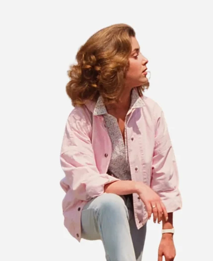 Jennifer Parker Back to the Future Part 1 Pink Jacket