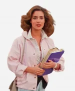 Jennifer Parker Back to the Future Pink Jacket