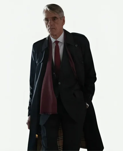 Jeremy Irons The Beekeeper Black Coat