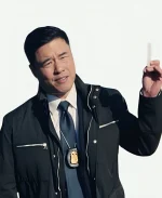 Jimmy Woo WandaVision Randall Park Black Cotton Jacket