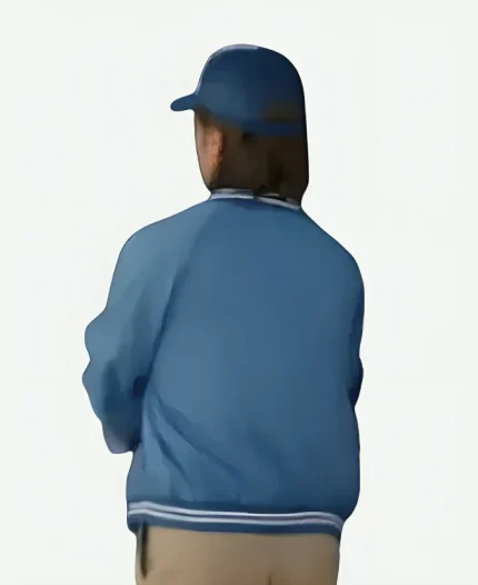 Joe Keery Blue Coach Jacket