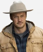 Joe Pickett Michael Dorman Brown Cotton Jacket