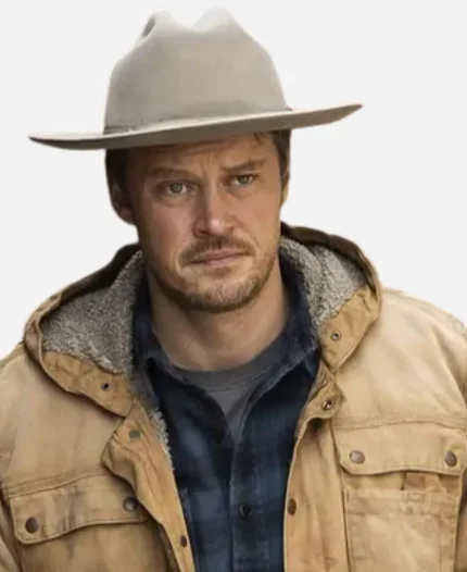 Joe Pickett Michael Dorman Brown Cotton Jacket