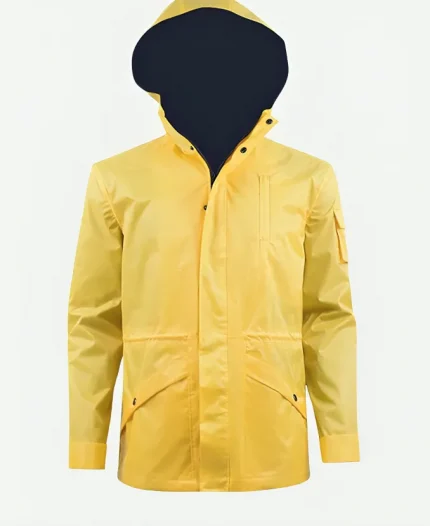 Jonas Kahnwald TV Series Dark Louis Hofmann Yellow Hooded Coat