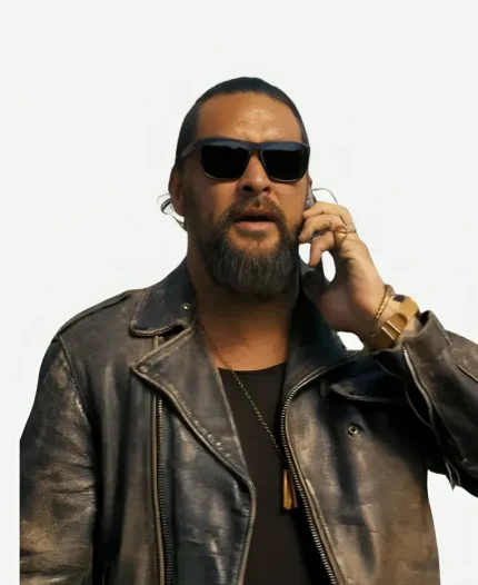 Jason Momoa The Wrecking Crew Black Jacket