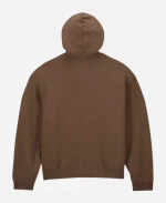 Jordan x Travis Scott Full-Zip Hoodie in Brown
