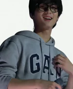 Jungwon Gap Hoodie - Grey