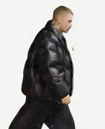 Justin Bieber 2026 Black Puffer Jacket