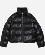 Justin Bieber Black Puffer Jacket