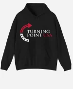 Justin Bieber Turning Point USA Black Hoodie