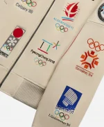 KIth & AVIREX 1980 Winter Olympics Leather Jacket