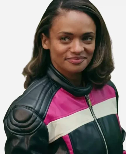 Kandyse McClure Leather Jacket