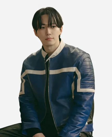 Kang Tae-Pung Typhoon Family Blue Jacket