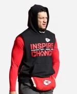 Kansas City Chiefs Inspire Change 2025 Black Hooded Vest