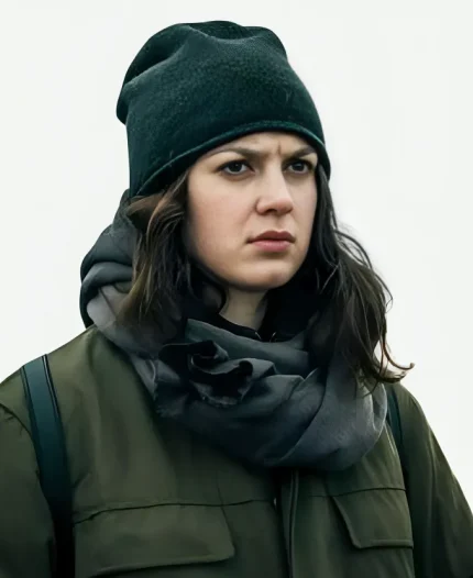 Karppi Henna Honkasuo Deadwind Green Cotton Jacket