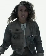 Kayla Watts Jurassic World Dominion Cropped Jacket - Green