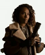 Kayla Watts Jurassic World Dominion Green Cropped Jacket