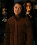Kelly Ellard TV-Series Under The Bridge 2024 Izzy G. Brown Corduroy Jacket 