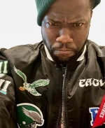Kevin Hart Black Bomber Jacket