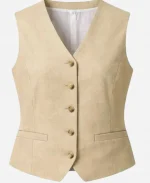 Kim Hye-jun TV Series Cashero 2025 Kim Min Suk Beige Cotton Vest