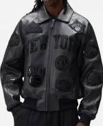 Kith & AVIREX Knicks Black Jacket