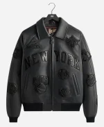 Kith & AVIREX Knicks Madison Square Garden Icon Jacket - Black