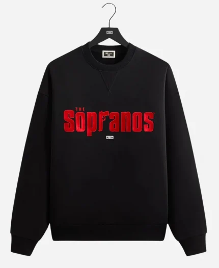 Kith The Sopranos Logo Nelson Crewneck