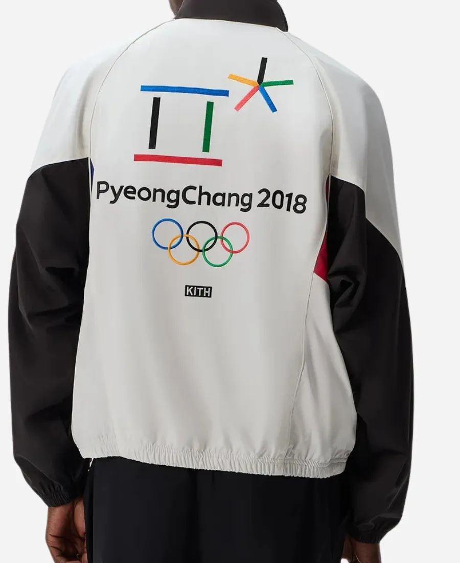 Kith for Olympics Heritage Track Jacket in Multicolor