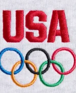 Kith for Team USA 2026 Heather Grey Crewneck