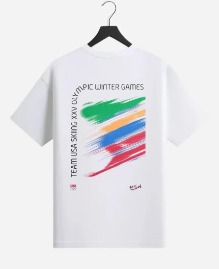 Kith for Team USA 2026 White Graphic T-Shirt