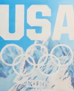 Kith for Team USA 2026 Winter Mountain Quarter Zip Popover Sweatshirt