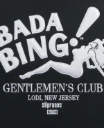 Kith for The Sopranos Bada Bing Nelson Black Crewneck T-Shirt